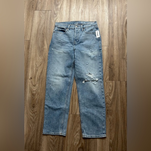 Old Navy Sky-Hi Straight Jeans - size 6 - Picture 1 of 3
